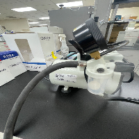 Welch Laboratory Vacuum Pump with Dual Gauges image 2